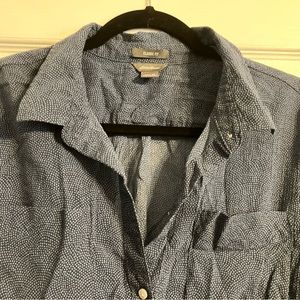 Eddie Bauer women’s extra large Navy blouse